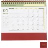 Didiseaon Calendrier De Bureau 2025-2026 : Petit Calendrier De Bureau De Juillet 2025 À Décembre 2026 Planificateur Mensuel À Ra