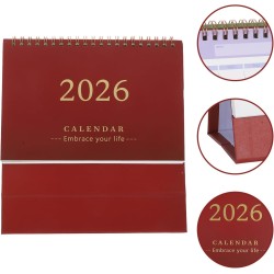 Didiseaon Calendrier De Bureau 2025-2026 : Petit Calendrier De Bureau De Juillet 2025 À Décembre 2026 Planificateur Mensuel À Ra