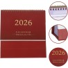 Didiseaon Calendrier De Bureau 2025-2026 : Petit Calendrier De Bureau De Juillet 2025 À Décembre 2026 Planificateur Mensuel À Ra