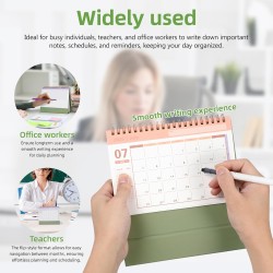 Didiseaon Calendrier 2025 2026: Calendrier De Bureau 2025-2026 Petit De Juillet 2025 À Décembre 2026 Planificateur Mensuel À Rab