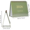 Didiseaon Calendrier 2025 2026: Calendrier De Bureau 2025-2026 Petit De Juillet 2025 À Décembre 2026 Planificateur Mensuel À Rab