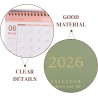 Didiseaon Calendrier 2025 2026: Calendrier De Bureau 2025-2026 Petit De Juillet 2025 À Décembre 2026 Planificateur Mensuel À Rab