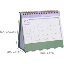 Didiseaon Calendrier 2025 2026: Calendrier De Bureau 2025-2026 Petit De Juillet 2025 À Décembre 2026 Planificateur Mensuel À Rab