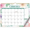ZEEYUAN Calendrier Mural 2026–2027 18 Mois Calendrier Mensuel 2026 Calendrier Familial Janvier 2026 à juin 2027 avec Vacances 28