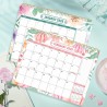 ZEEYUAN Calendrier Mural 2026–2027 18 Mois Calendrier Mensuel 2026 Calendrier Familial Janvier 2026 à juin 2027 avec Vacances 28
