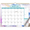 ZEEYUAN Calendrier Mural 2026–2027 18 Mois Calendrier Mensuel 2026 Calendrier Familial Janvier 2026 à juin 2027 avec Vacances 28