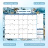 ZEEYUAN Calendrier Mural 2026–2027 18 Mois Calendrier Mensuel 2026 Calendrier Familial Janvier 2026 à juin 2027 avec Vacances 28