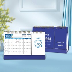 ZEEYUAN Calendrier de bureau mensuel 2026-2028 de janvier 2026 à décembre 2028, calendrier à rabat sur 36 mois avec papier épais