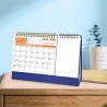 ZEEYUAN Calendrier de bureau mensuel 2026-2028 de janvier 2026 à décembre 2028, calendrier à rabat sur 36 mois avec papier épais