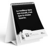 Calendrier de table démotivant 2026-52 semaines - Avec 52 dictons non motivants - Ne rêvez pas votre vie mais gardez votre bouch