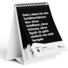 Calendrier de table démotivant 2026-52 semaines - Avec 52 dictons non motivants - Ne rêvez pas votre vie mais gardez votre bouch