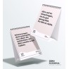 Calendrier de table démotivant 2026-52 semaines - Avec 52 dictons non motivants - Ne rêvez pas votre vie mais gardez votre bouch
