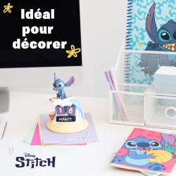 Grupo Erik - Calendrier Perpétuel Disney, Stitch | Figurine Calendrier, Calendrier 3D, Calendrier pour Enfant, Cadeaux Geek