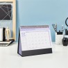 NUOBESTY Mini Calendrier 2026 De Bureau Noir Avec Support Debout Papier ÉPais Pour Maison Bureau Et ÉCole Planificateur Mensuel 