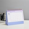 NUOBESTY Calendrier De Bureau Lavande 2025-2026 Organiseur Mensuel À Rabat Petit Calendrier Sur Pied Pour La Maison Et Le Bureau