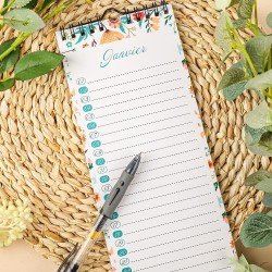 Calendrier des anniversaires,calendrier perpétuel anniversaire-calendrier pour enfant,bureau, famille (light vert)