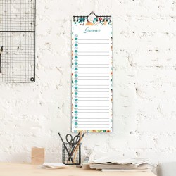 Calendrier des anniversaires,calendrier perpétuel anniversaire-calendrier pour enfant,bureau, famille (light vert)