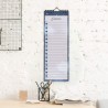 Calendrier Perpetuel Anniversaire Mural Francais pour Famille, Bureau, Enfant (Starry)