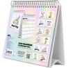 Grupo Erik - Calendrier de Bureau 2026 Snoopy | Calendrier Mensuel 17x20cm - De Janvier à Décembre 2026