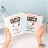 Grupo Erik - Calendrier de Bureau 2026 Snoopy | Calendrier Mensuel 17x20cm - De Janvier à Décembre 2026