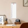 Finocam – Calendrier Neutre Mural pour écrire 2025 1 mois par page Janvier 2025 – Décembre 2025 (12 mois) Français