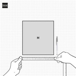 Finocam – Calendrier Neutre Mural pour écrire 2025 1 mois par page Janvier 2025 – Décembre 2025 (12 mois) Français