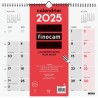 Finocam – Calendrier Neutre Mural pour écrire 2025 1 mois par page Janvier 2025 – Décembre 2025 (12 mois) Français