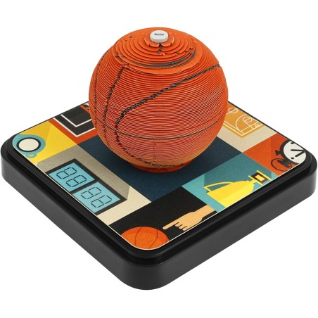 Calendrier 3D 2026 - Calendrier de bureau 365 jours avec lumières et socle - Utilisez des sculptures en papier d'art - Calendrie