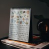Kokonote - Calendrier de Bureau 2026 Self Care Club | Calendrier Mensuel 15x20cm - De Janvier à Décembre 2026