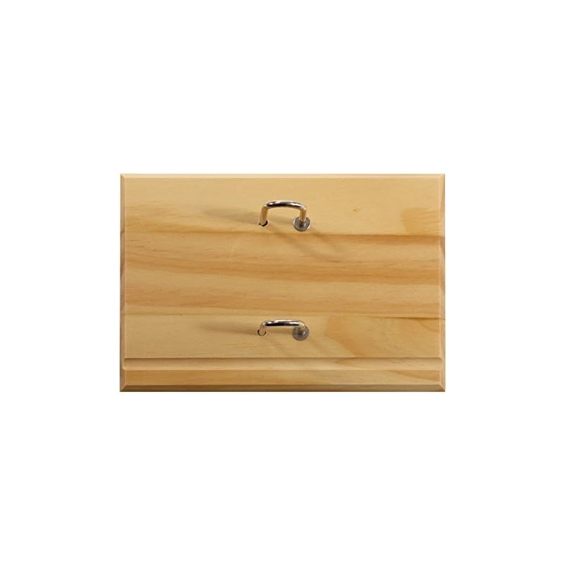 Exacompta - 35280E - Socle pour Bloc-pratic - 8,2 x 12 cm - En bois