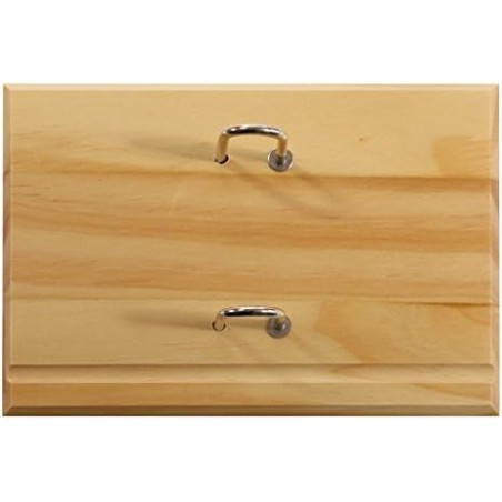 Exacompta - 35280E - Socle pour Bloc-pratic - 8,2 x 12 cm - En bois