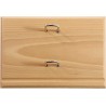 Exacompta - 35282E - Socle luxe en acajou pour bloc-pratic