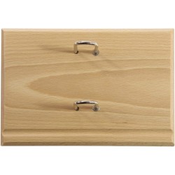 Exacompta 35281E Socle luxe en chêne pour bloc-pratic -