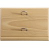 Exacompta 35281E Socle luxe en chêne pour bloc-pratic -