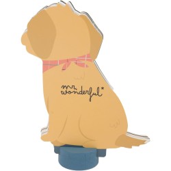 Mr. Wonderful - Desktop Calendar 2026 with Stand - DOG-lendar