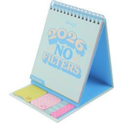 Mr Wonderful - Petit calendrier de bureau 2026 - No Filters
