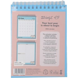 Mr Wonderful - Petit calendrier de bureau 2026 - No Filters