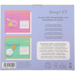Mr. Wonderful - 2026 Desk Calendar - Ready, Steady... go!