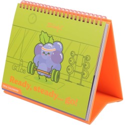 Mr. Wonderful - 2026 Desk Calendar - Ready, Steady... go!