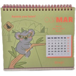 Mr. Wonderful - 2026 Desk Calendar - Ready, Steady... go!
