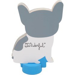 Mr. Wonderful - 2026 desk calendar with stand - Bulldog