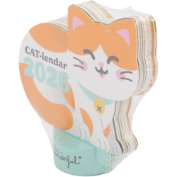 Mr. Wonderful - 2026 Desk Calendar with Stand - MEOW-lendar