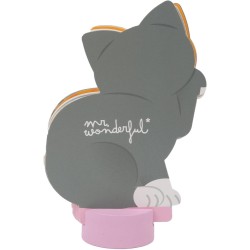 Mr. Wonderful - 2026 Desk Calendar with Stand -CAT-lendar