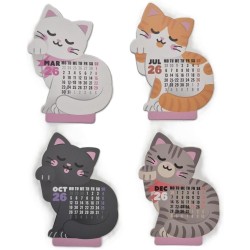 Mr. Wonderful - 2026 Desk Calendar with Stand -CAT-lendar