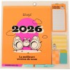Mr. Wonderful - Calendrier mural magnétique familial 2026 - La meilleure version de nous