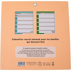Mr. Wonderful - Calendrier mural magnétique familial 2026 - La meilleure version de nous