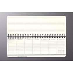SIGEL C2680 Calendrier de bureau 2026, large, couverture rigide | Calendrier, Planificateur, Agenda hebdomadaire, Organisateur, 