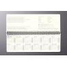 SIGEL C2680 Calendrier de bureau 2026, large, couverture rigide | Calendrier, Planificateur, Agenda hebdomadaire, Organisateur, 