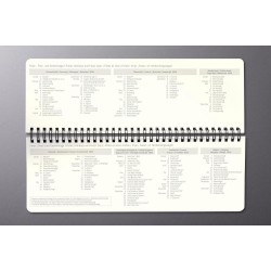 SIGEL C2680 Calendrier de bureau 2026, large, couverture rigide | Calendrier, Planificateur, Agenda hebdomadaire, Organisateur, 