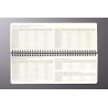 SIGEL C2680 Calendrier de bureau 2026, large, couverture rigide | Calendrier, Planificateur, Agenda hebdomadaire, Organisateur, 